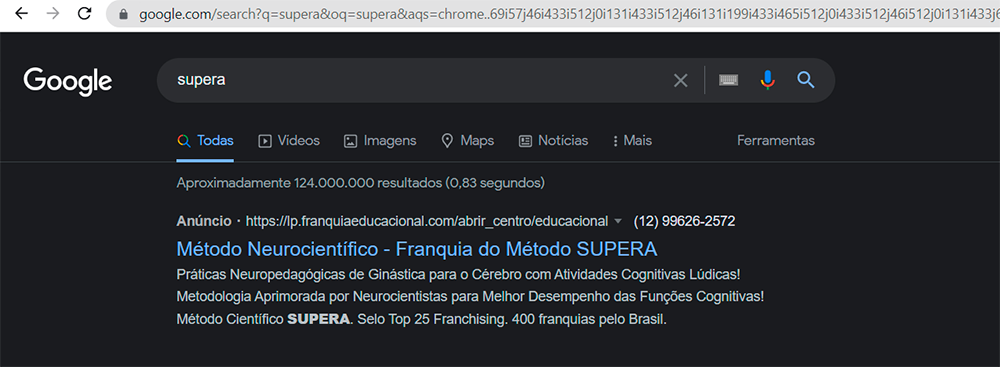 Gestão de Links Patrocinados